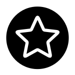 Unstarred Round SVG Icon